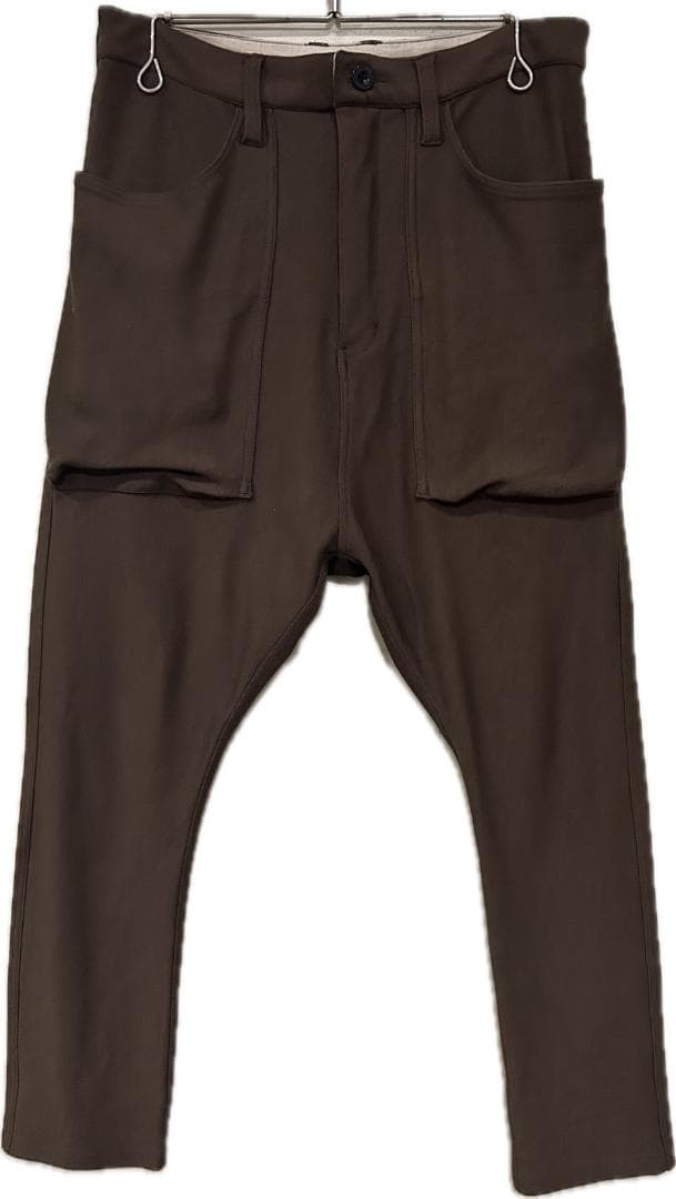 ＊NATAL DESIGN ストレッチ入り フラップ サルエルパンツ S