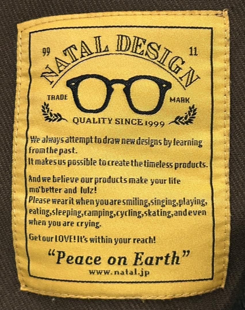 ＊NATAL DESIGN ストレッチ入り フラップ サルエルパンツ S