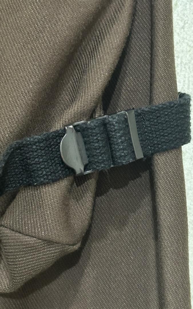 ＊NATAL DESIGN ストレッチ入り フラップ サルエルパンツ S