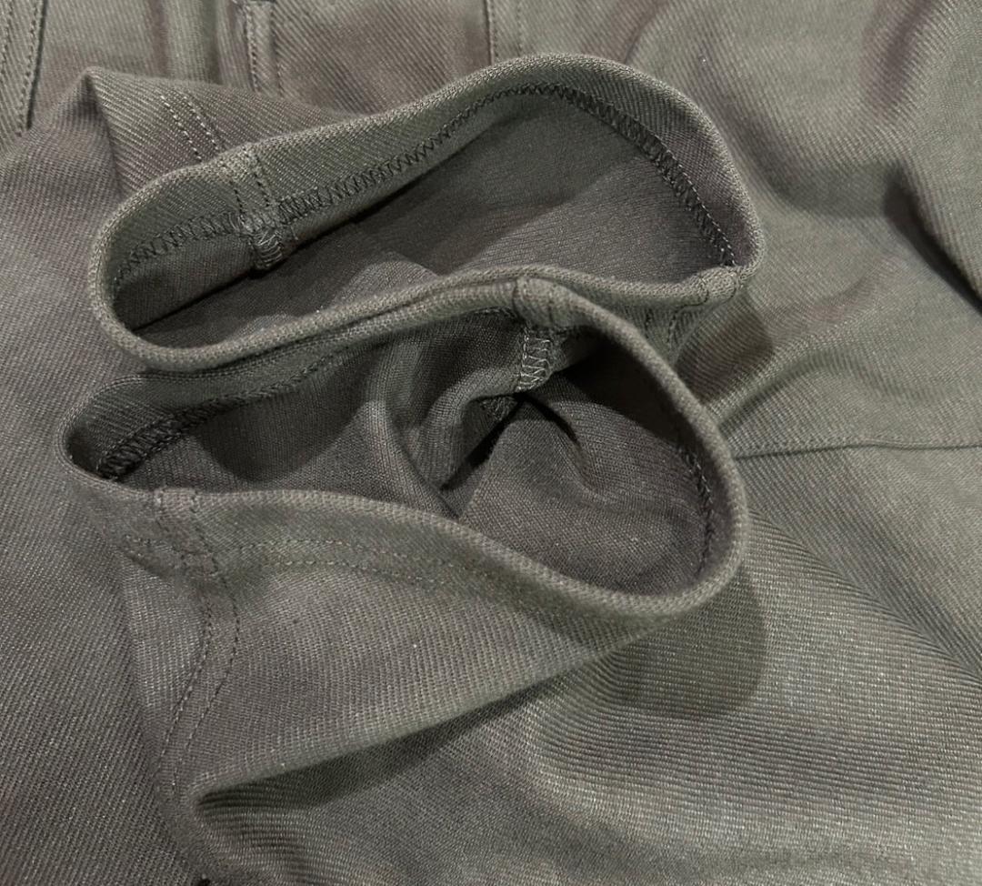 ＊NATAL DESIGN ストレッチ入り フラップ サルエルパンツ S