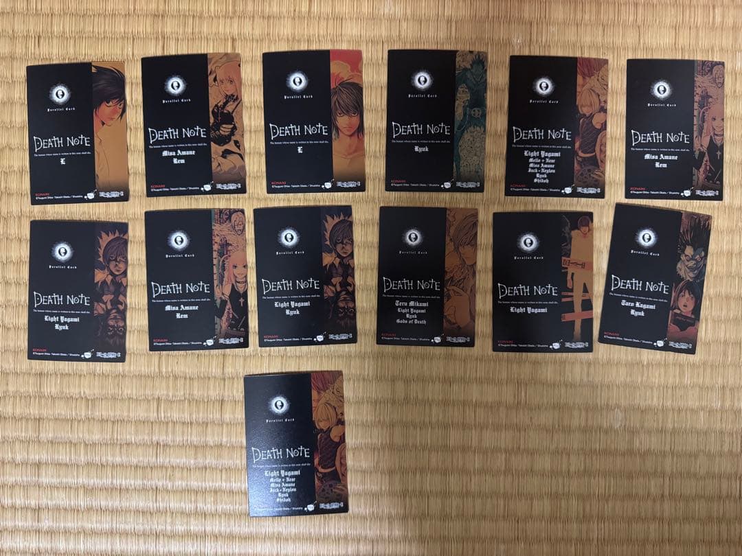 KONAMI デスノート　トレーディングカード89枚セット