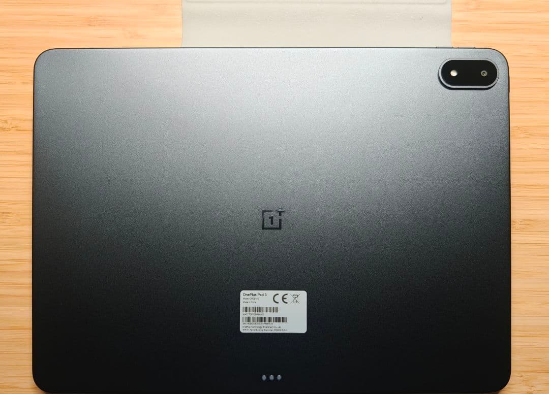 【極美品】oneplus pad3 16GB/512GB フィルム貼付、カバー付