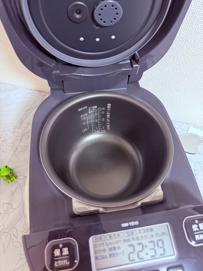 象印豪熱大火力 圧力IH 5.5合2024 NW-YB10