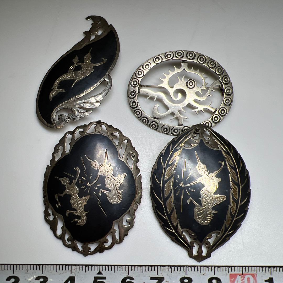 Sterling silver 銀製アクセサリー46g 東Y7-0812⭐︎2F