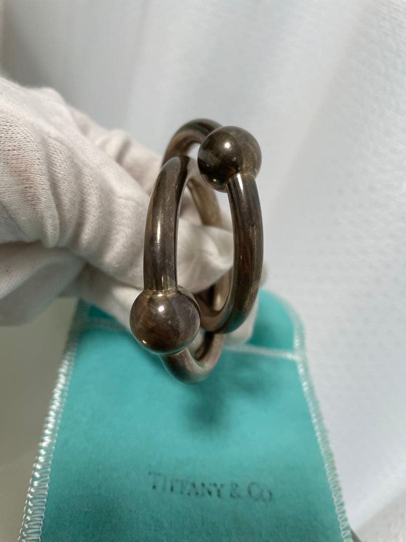 ティファニー　ベビーラトル　シルバー　赤ちゃん　にぎにぎ