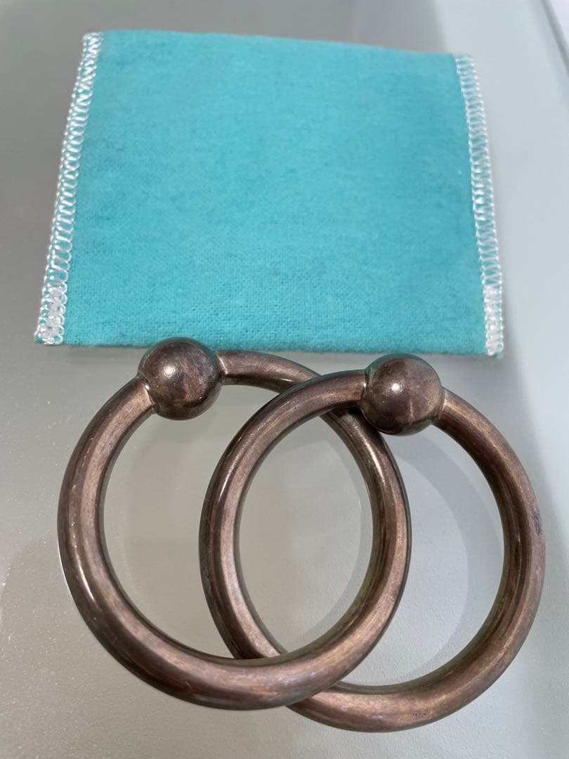 ティファニー　ベビーラトル　シルバー　赤ちゃん　にぎにぎ