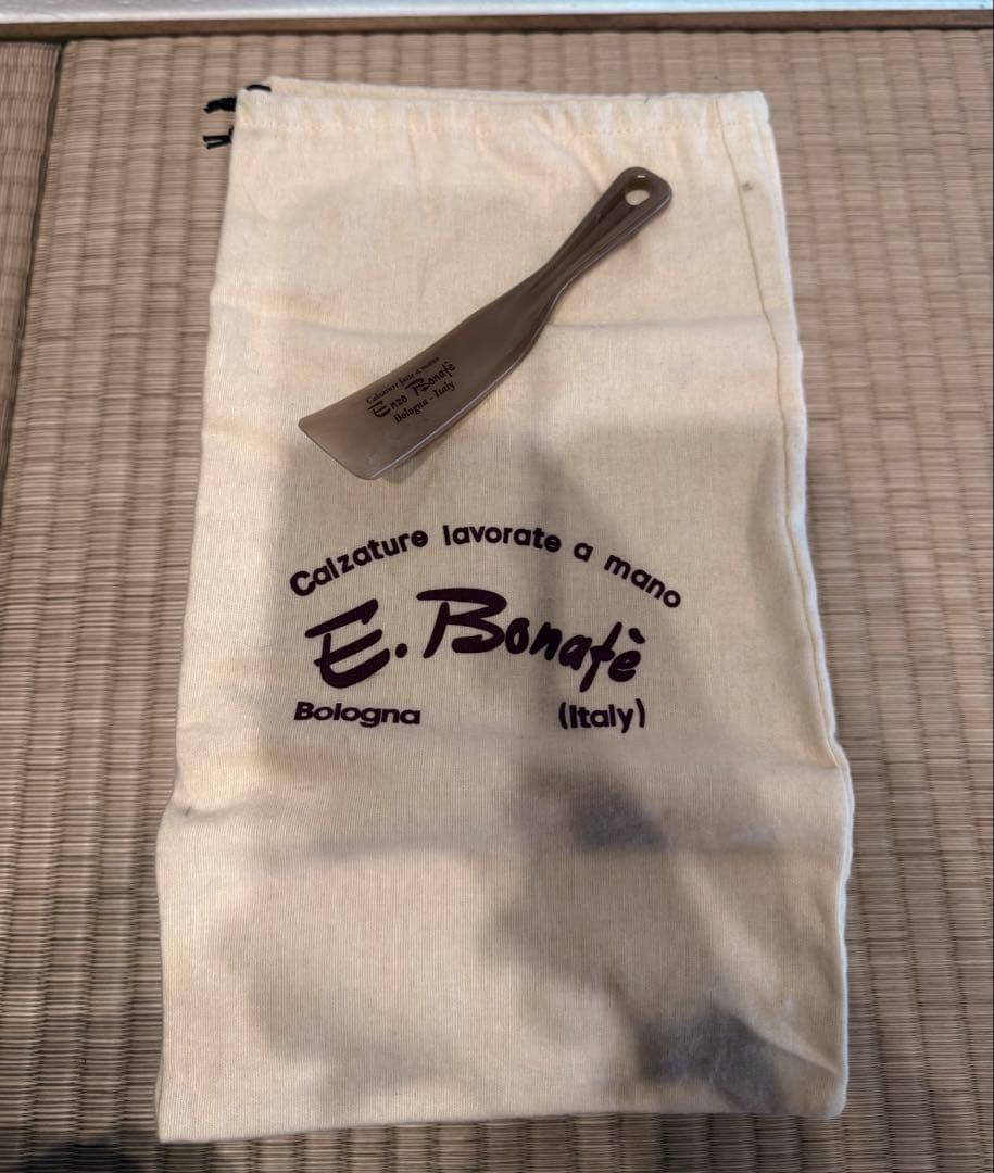 Enzo Bonafe 9.5 Dark Brown 付属品完備