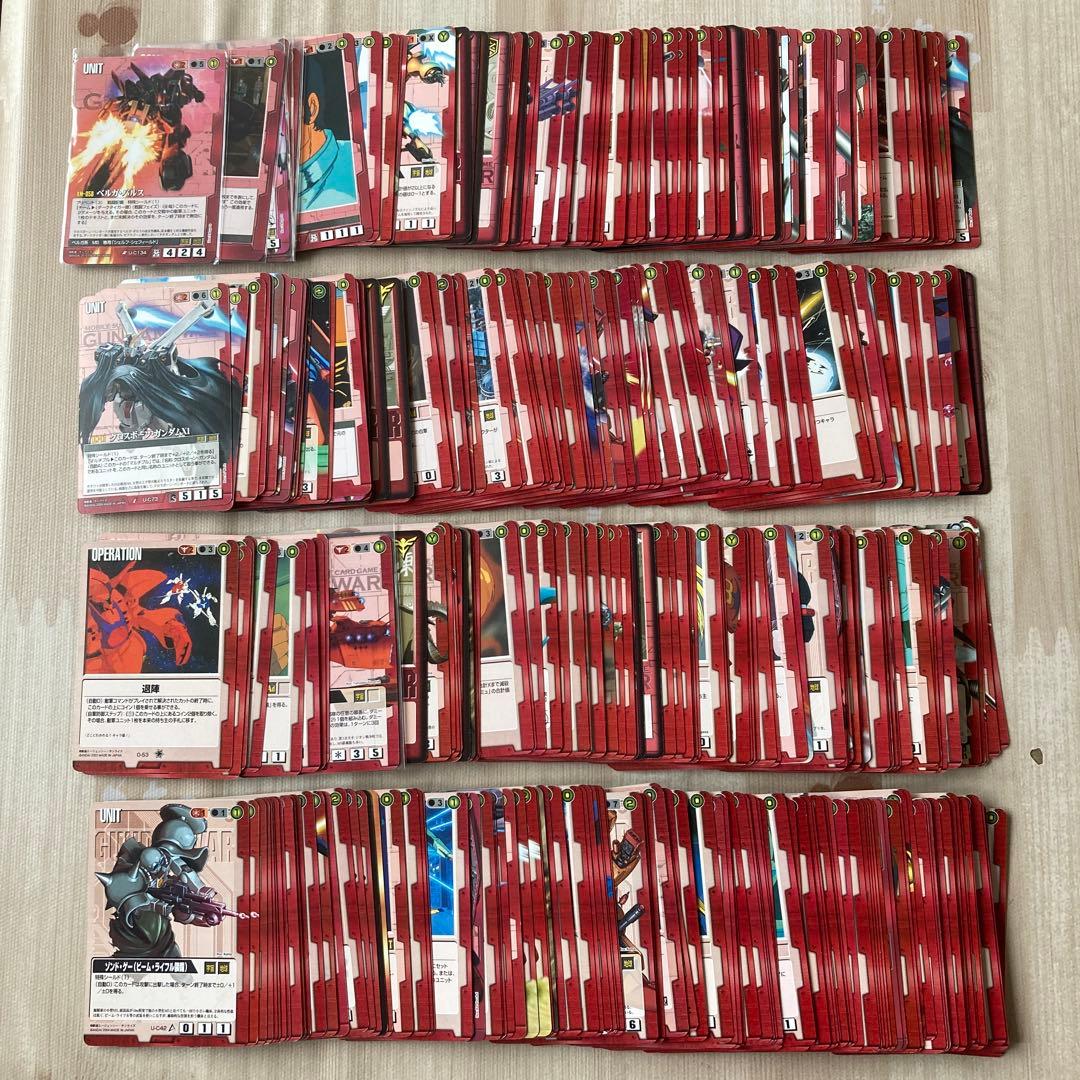 ガンダムウォー　トレーディングカード 3,400枚 まとめ売り