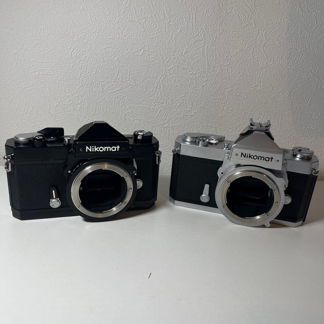 【動作品】Nikonフィルムカメラ＋レンズセット