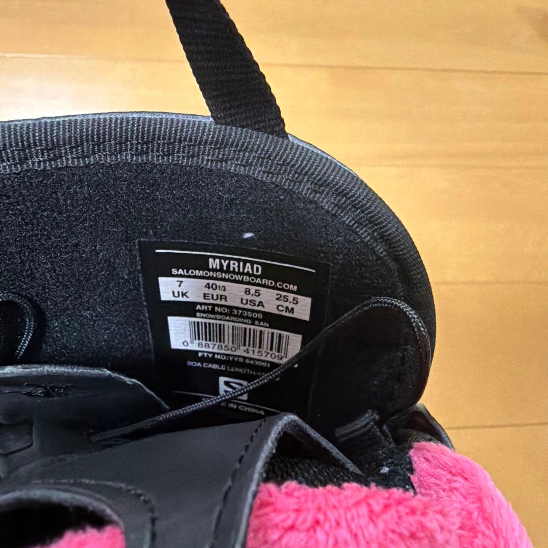 サロモン　スノーボードブーツ　25.5cm