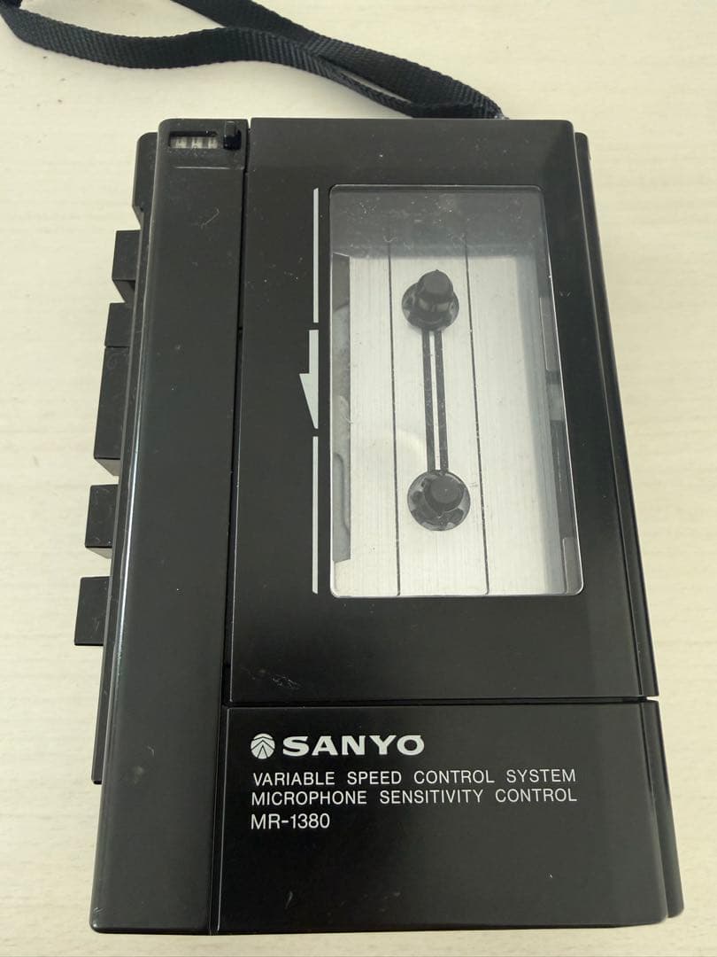 ジャンク？　SANYO サンヨー MR-1380 ステレオカセットプレイヤー