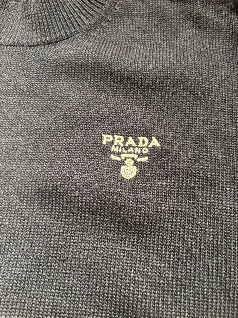 【最安値】【早い者勝ち】PRADA プラダ ニット ロゴ セーター