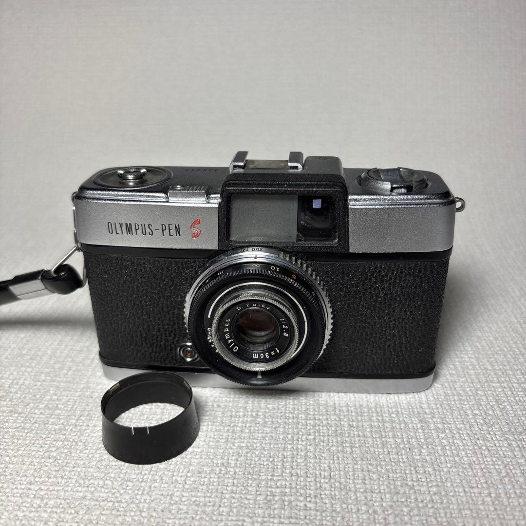 オリンパス ペンS 1:2.8 f=3cm ハーフサイズフィルムカメラ