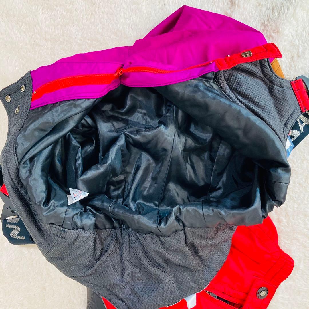 SALOMON ヴィンテージ スキーウェア スノーボード 上下 セットアップ