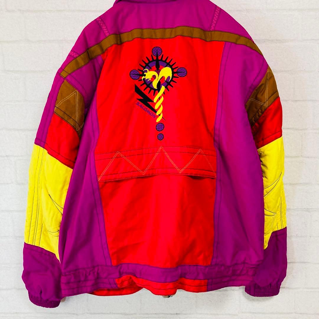 SALOMON ヴィンテージ スキーウェア スノーボード 上下 セットアップ