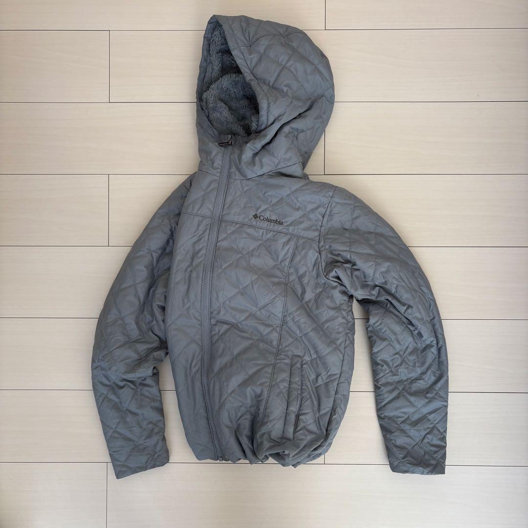 【大人気❗️】極暖！columbia 　ダウン　グレー　 XL