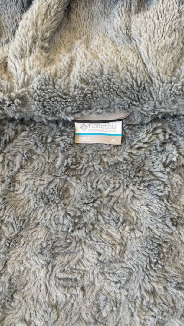 【大人気❗️】極暖！columbia 　ダウン　グレー　 XL