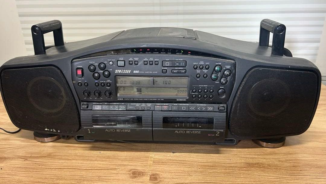 【訳あり品】アイワ　バブルラジカセ　CSD XR90