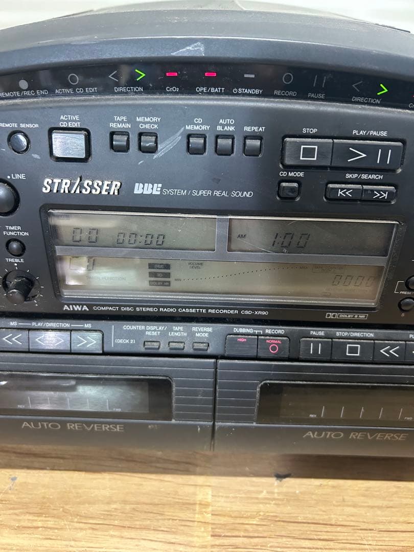 【訳あり品】アイワ　バブルラジカセ　CSD XR90