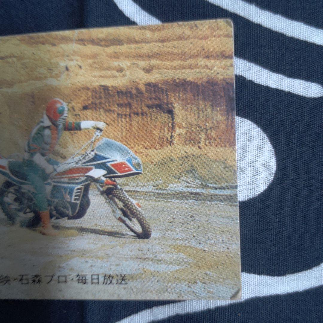 仮面ライダー 大当たり 文字右よりレア？ライダーバイク トレーディングカード