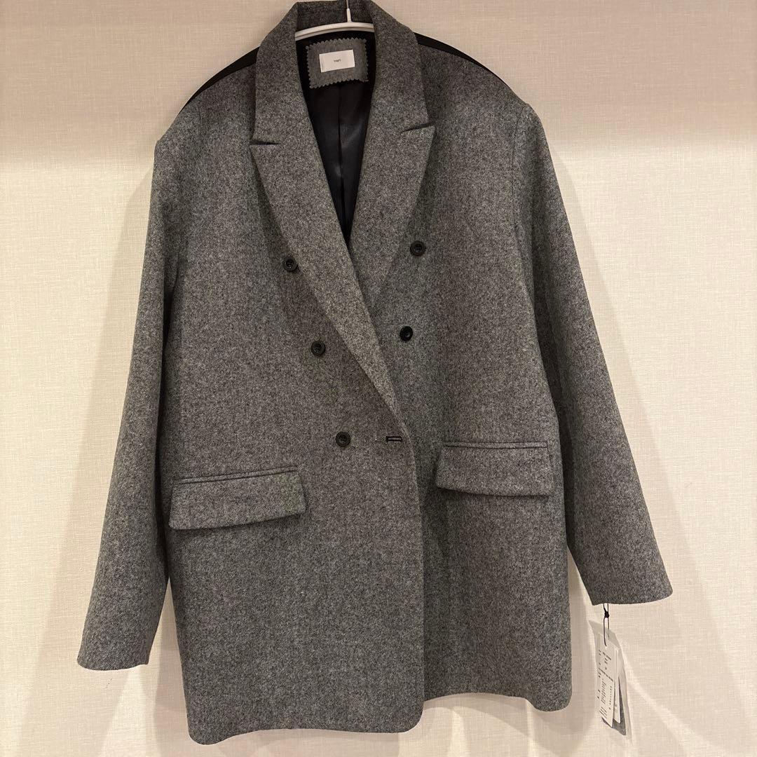 最終値下げ　新品ヨリyoriエコウールツイードジャケット38【2025AW】