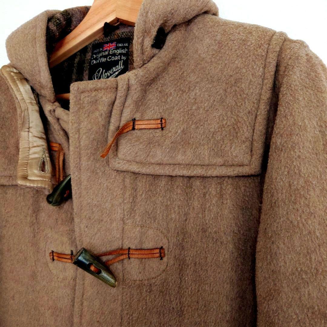 【ビンテージ　古着】GLOVERALL　メンズ　ダッフルコート　ベージュ　希少