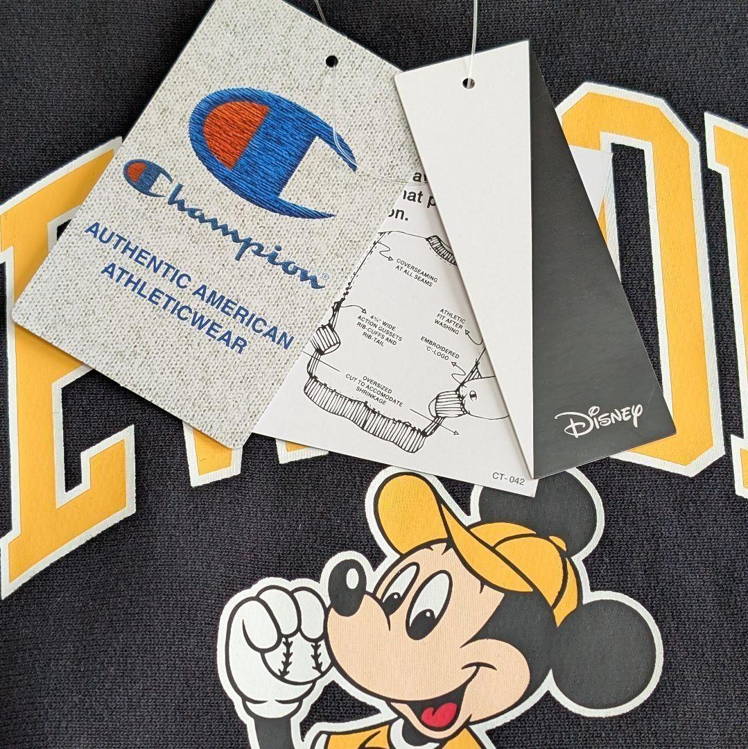 【新品】チャンピオン ミッキー リバースウィーブ 長袖 スウェット トレーナー