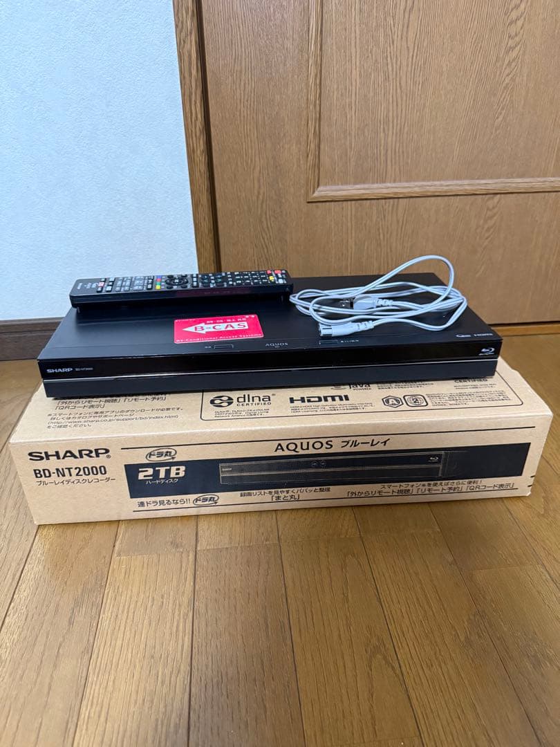 SHARP BD-NT2000 2TB ブルーレイレコーダー