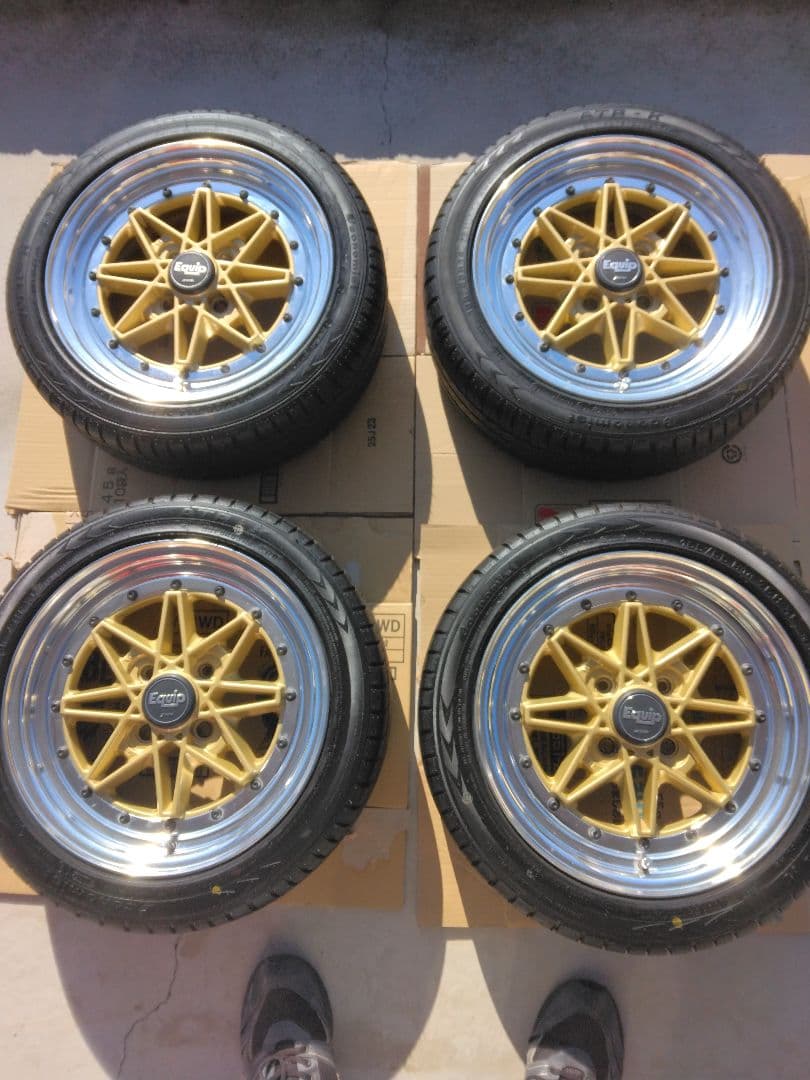 R*n様 Equip 03 14インチ 5J+23PCD100美品　貴重　廃盤