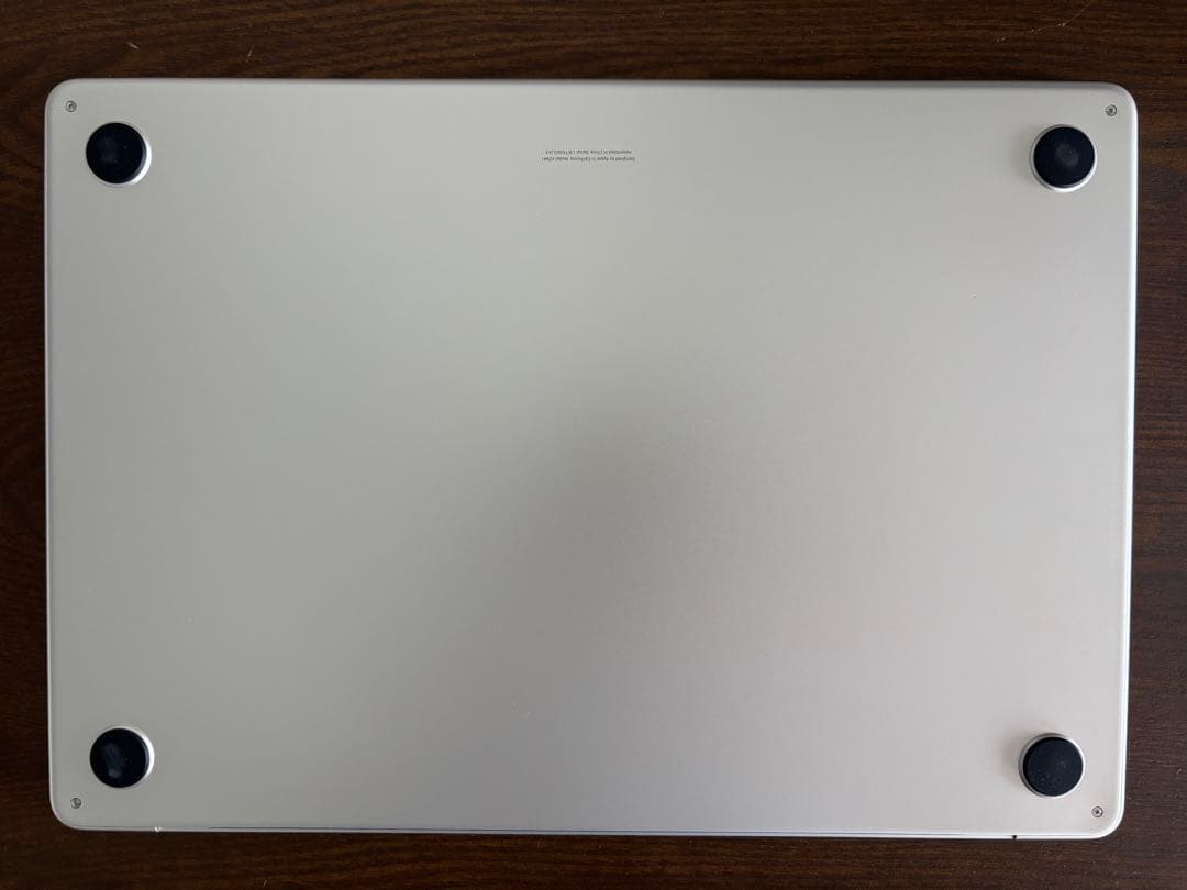 美品【Apple Mac Book Air 15inch M2 2023モデル】
