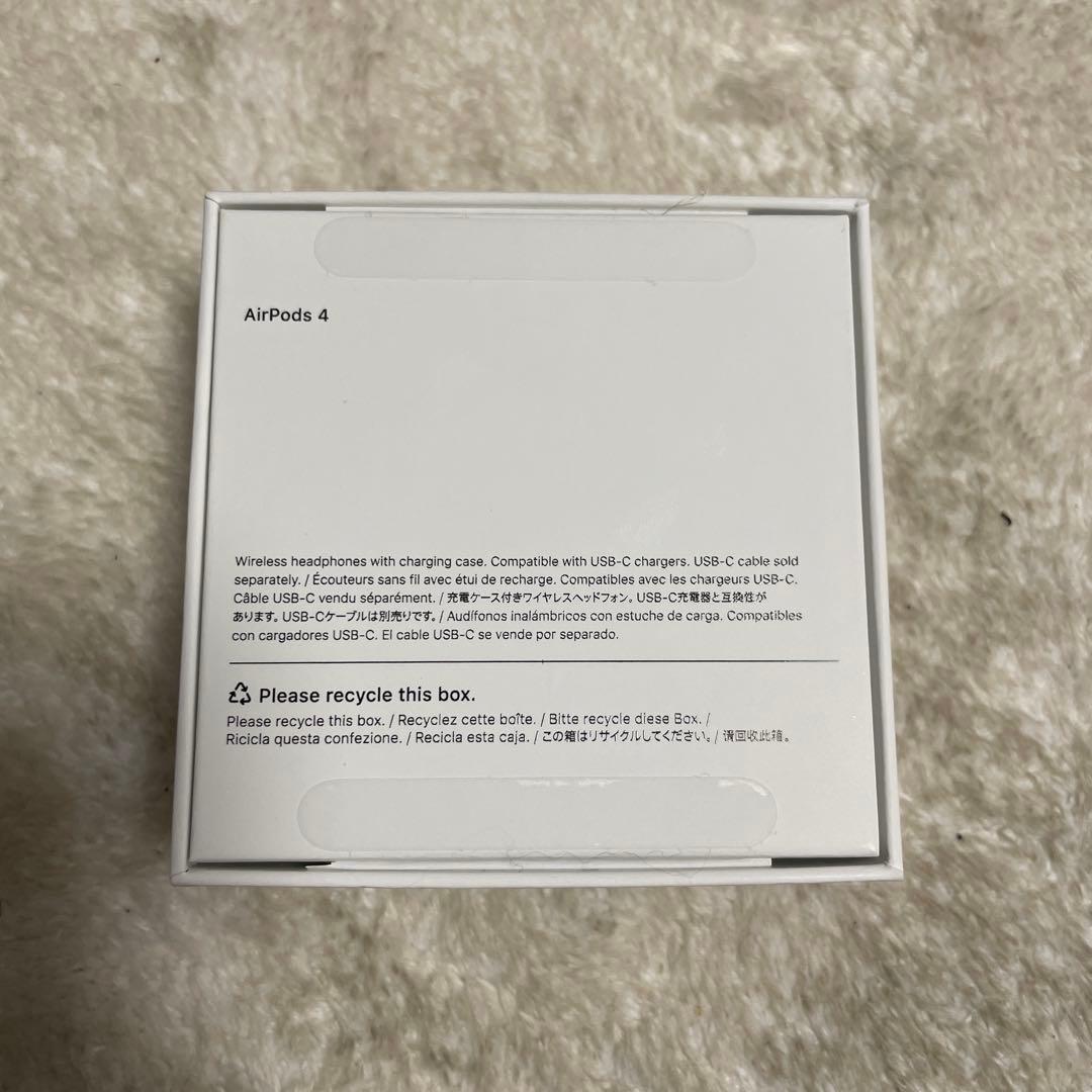 イヤホン AirPods4