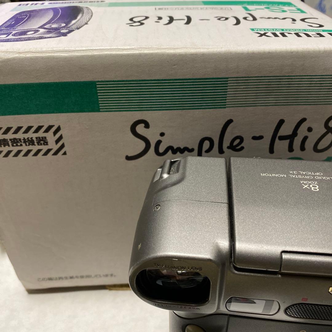 FUJIFILM 液晶付きSimple-Hi8 ビデオカメラ FS-80MT ②