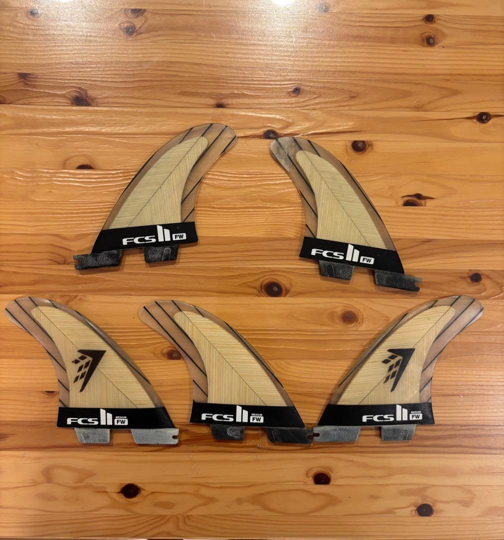 FCS II FW ファイヤーワイヤー ５フィン トライ　クアッドセット