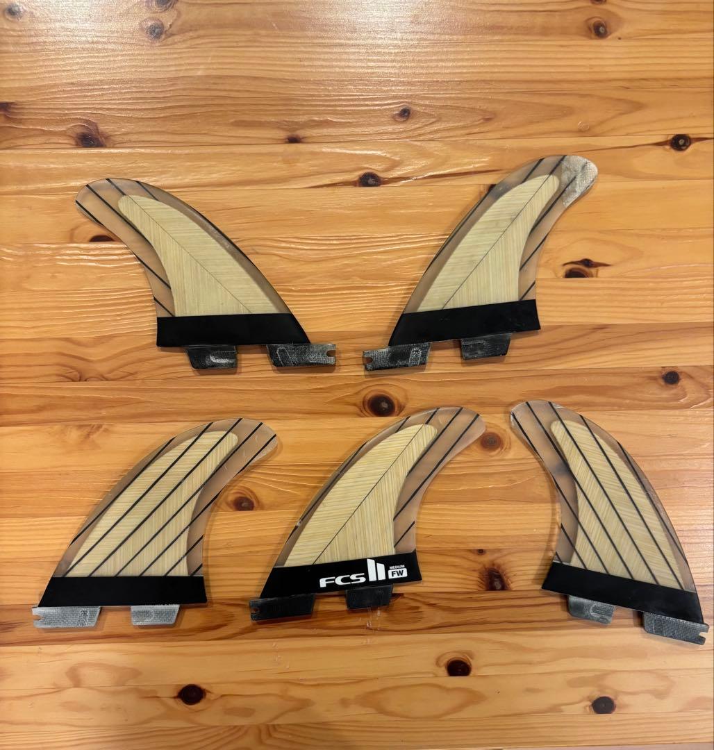 FCS II FW ファイヤーワイヤー ５フィン トライ　クアッドセット
