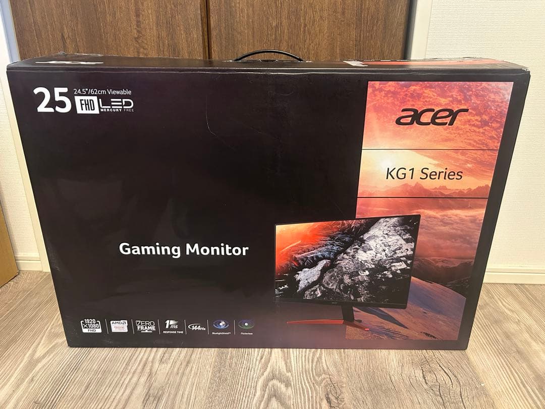 Acer KG1 Series 25インチ ゲーミングモニター