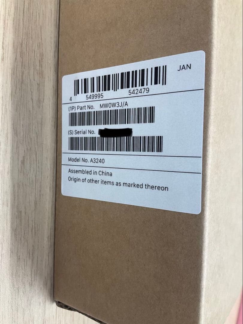 MacBook AirM4(13インチ)