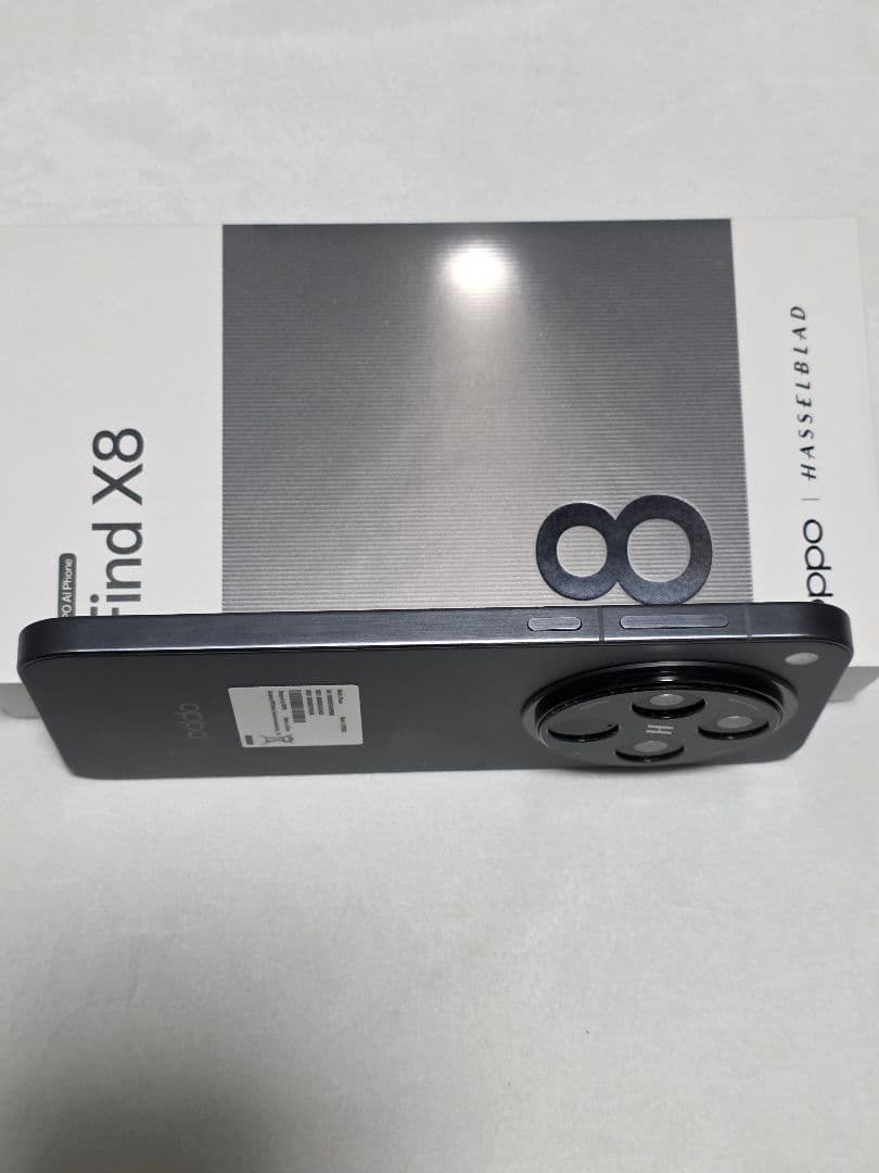 OPPO Find X8 512GB スペースブラック　 国内版　ケース付き