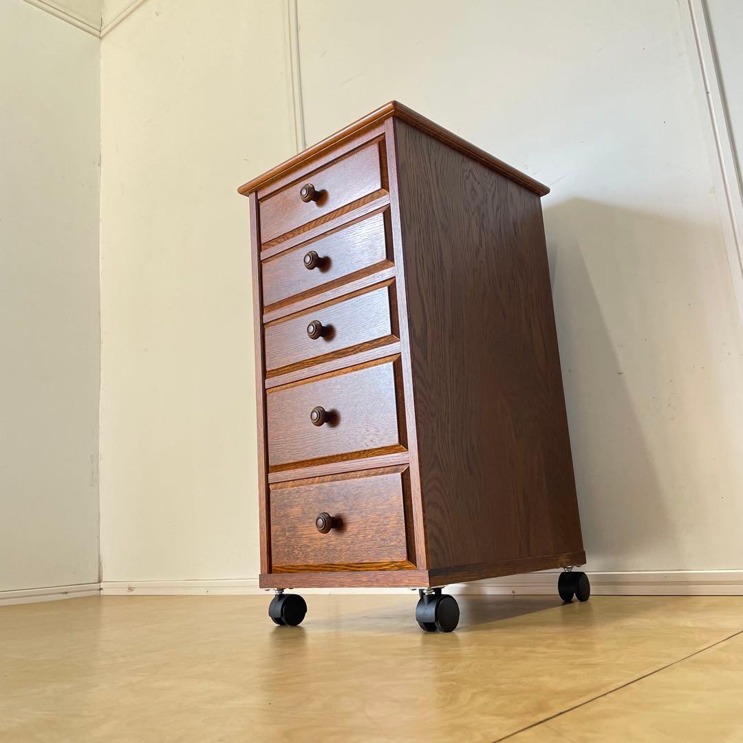 三越家具 カントリーハウス チェストワゴン 引き出し コンソール 台 ブルージュ