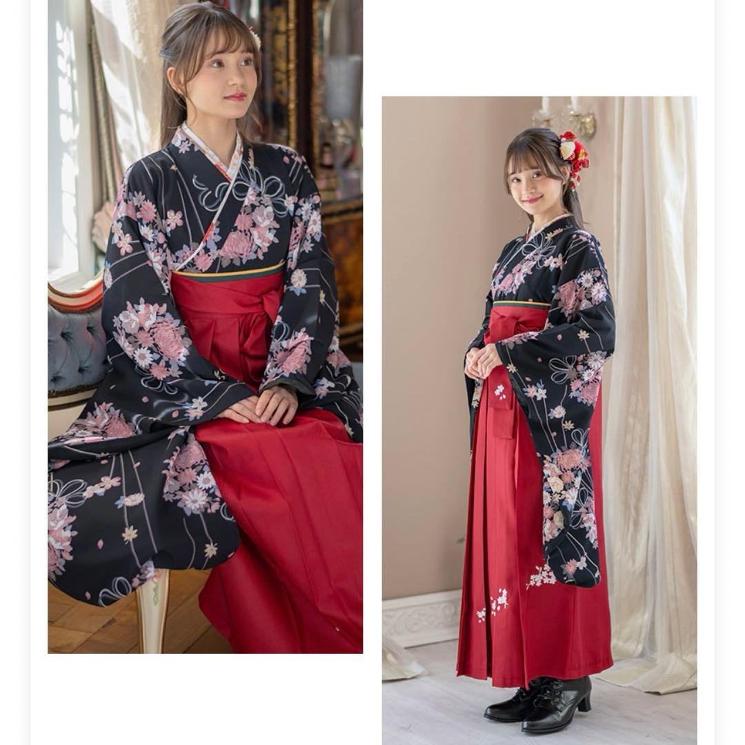 美品！ヘア飾り付き！キャサリンコテージ　簡単袴セット