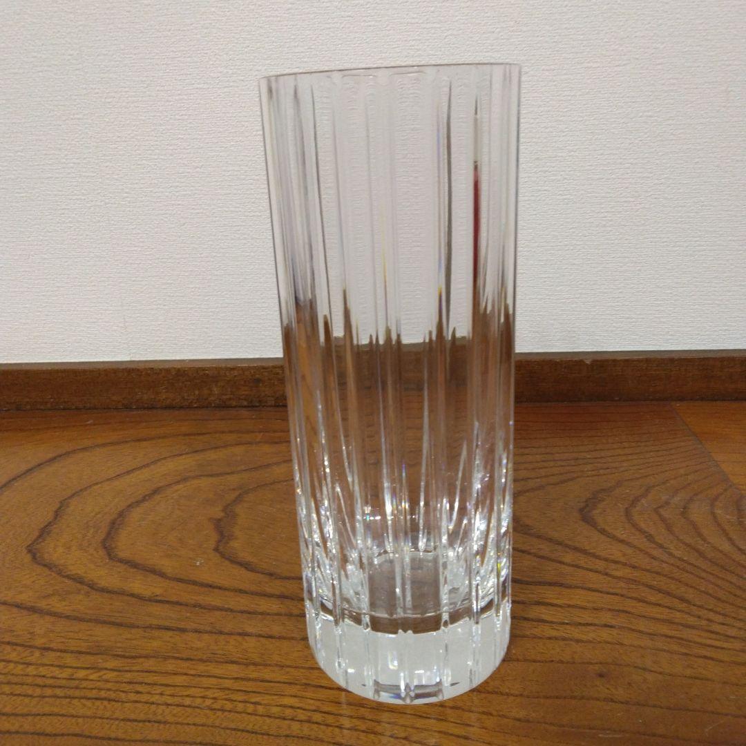 【る961】バカラ　Baccarat　フラワーベース　花瓶　クリスタル