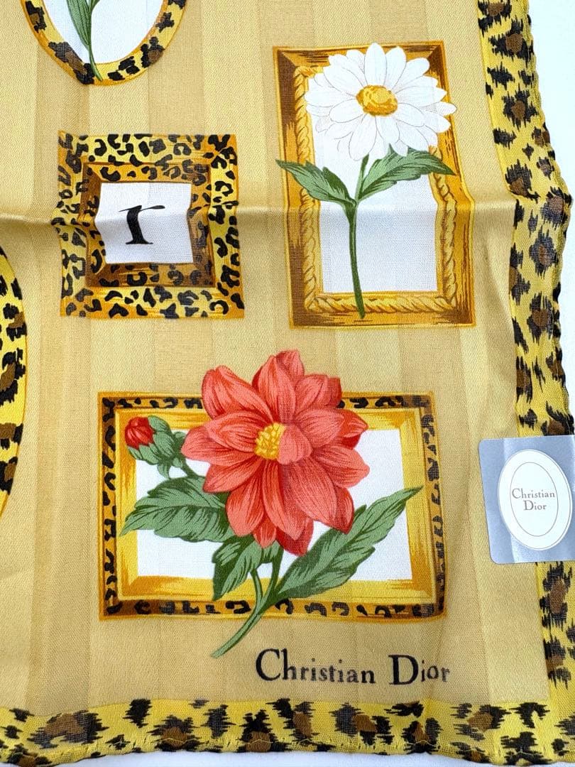 未使用✨️ハイブランド ハンカチ ディオール CELINE 9枚セット ヒョウ柄