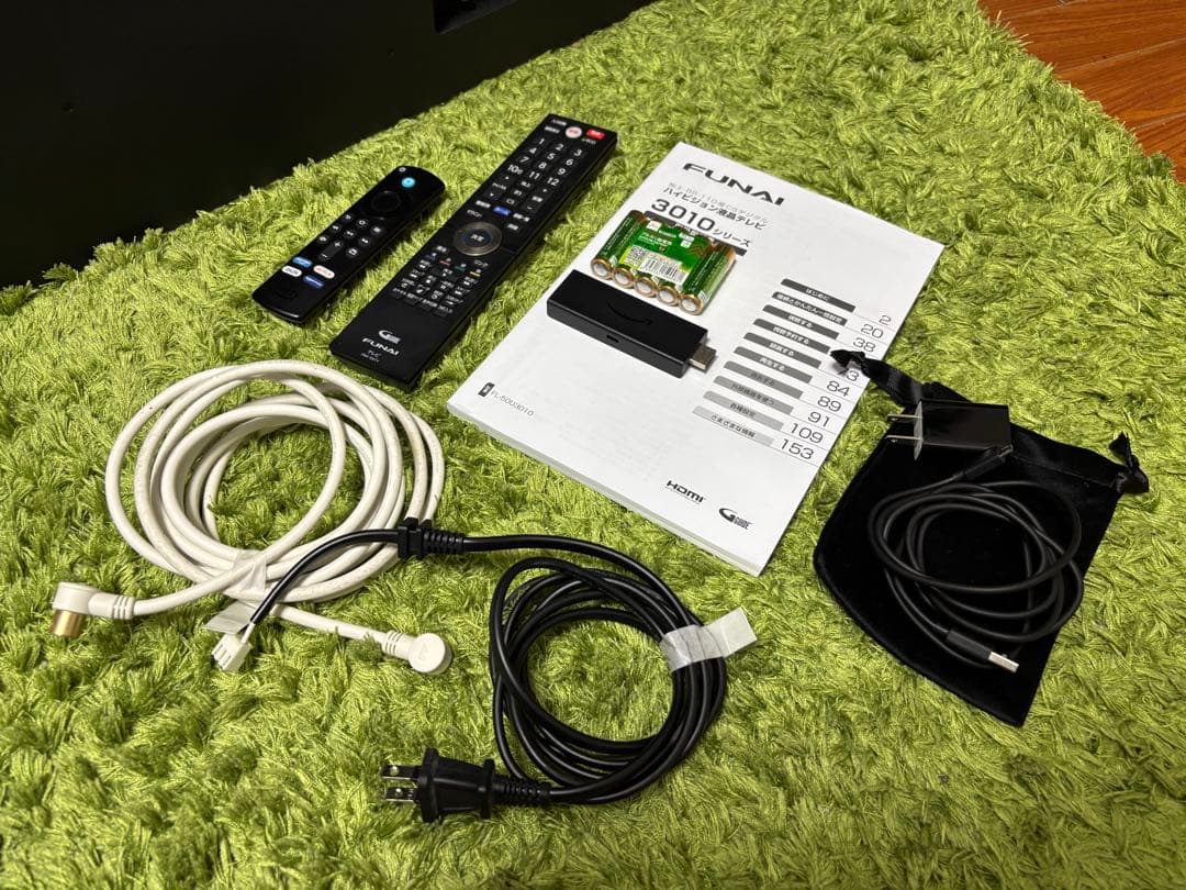 FUNAI 50㌅液晶テレビ FirestickTV付き【FL-50U3010】