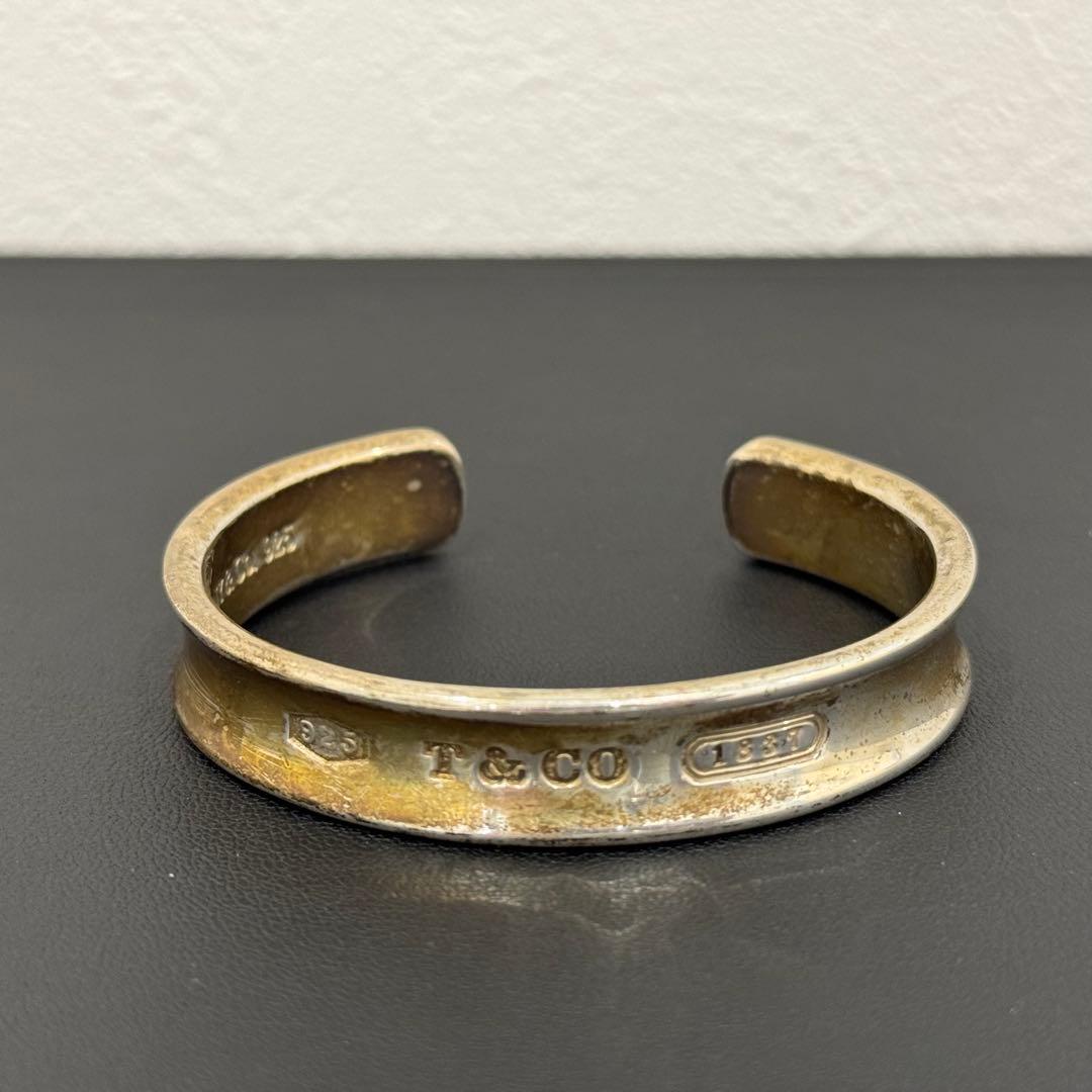 ★Tiffany & Co. ティファニー 925シルバー バングル 保管品★