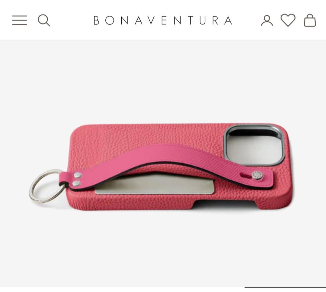 【 BONAVENTURA 】iPhone16Pro ♬ ハンドル付き ♬