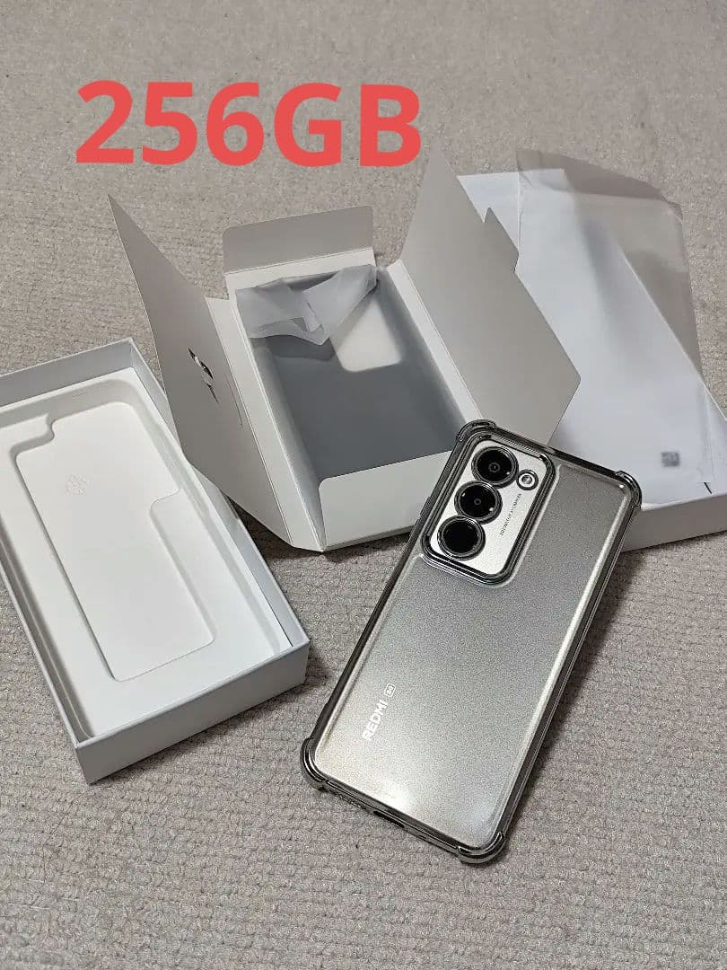 スマートフォン本体 Redmi 15 5G Titan Gray 8GB RAM 256GB ROM