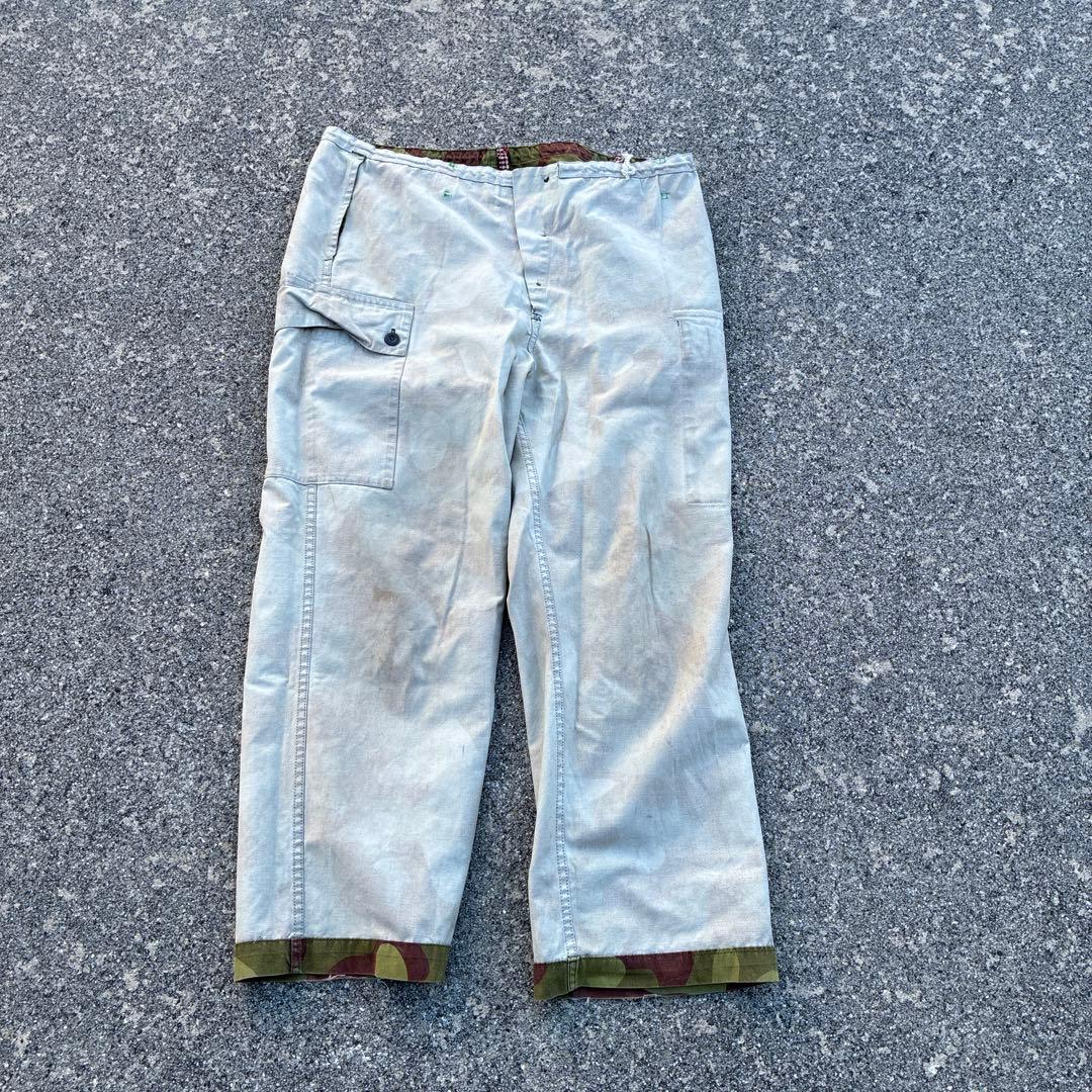 フィンランド軍　ミリタリーパンツ　リバーシブル