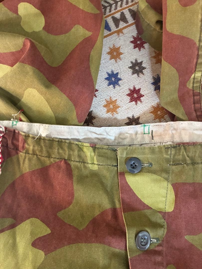 フィンランド軍　ミリタリーパンツ　リバーシブル