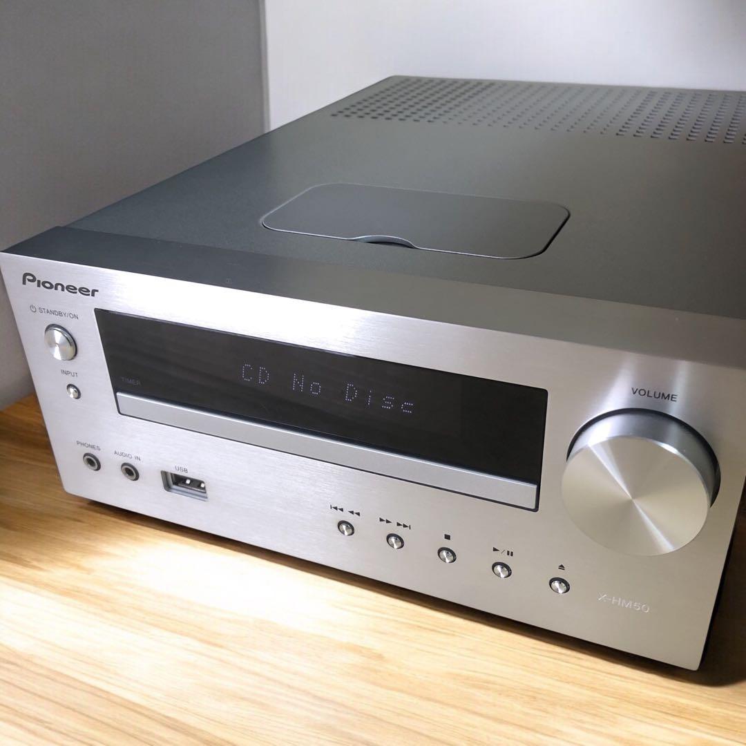 美品　Pioneer パイオニア CDミニコンポ X-HM50