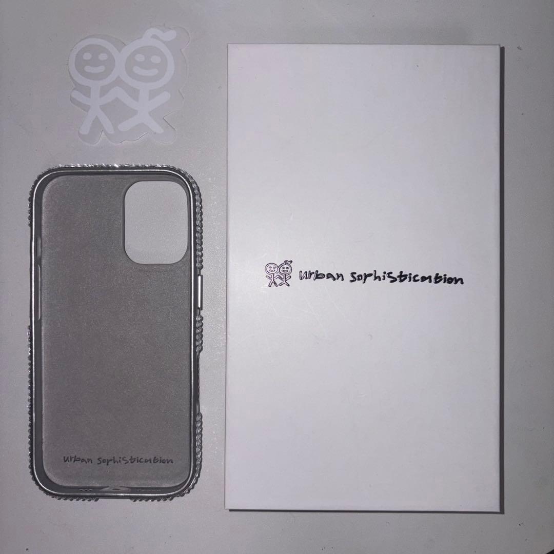 Urban Sophistication ラインストーン iphone16ケース