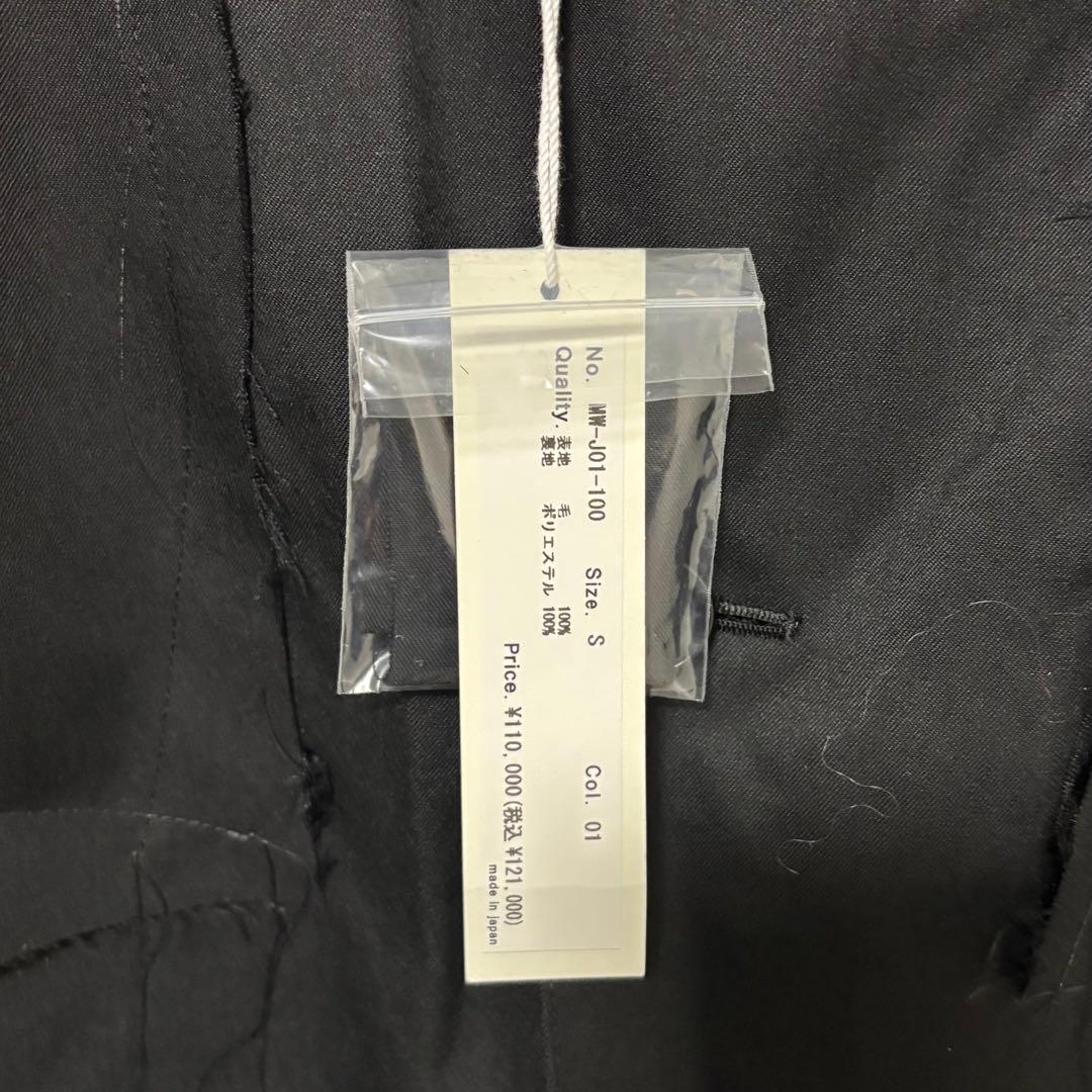 【定価121,000円】サルバム　2つボタンスリットジャケット　サイズS